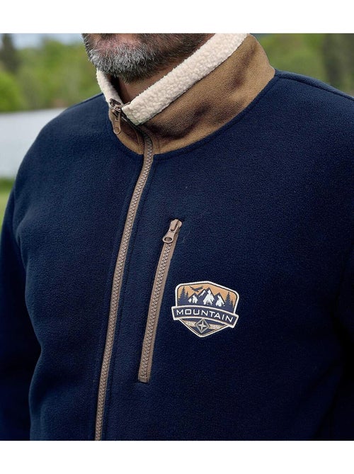 Blouson Polaire et Sherpa Mountain - ATLAS FOR MEN - Kiabi Blouson Polaire et Sherpa Mountain - ATLAS FOR MEN - Kiabi