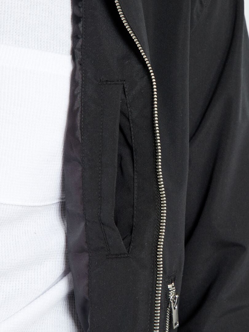 Blouson 'Produkt' noir - Kiabi