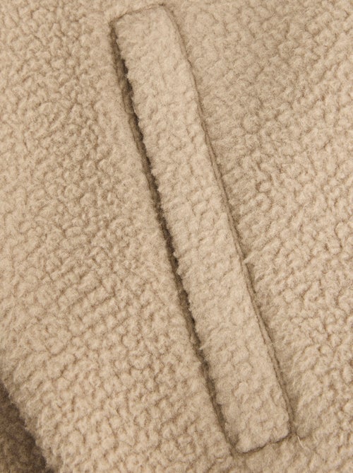 Blouson sans manches  'JJrebel' moutonné constrasté - Kiabi