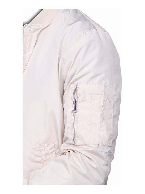 Blouson satin uni - Frilivin - Kiabi