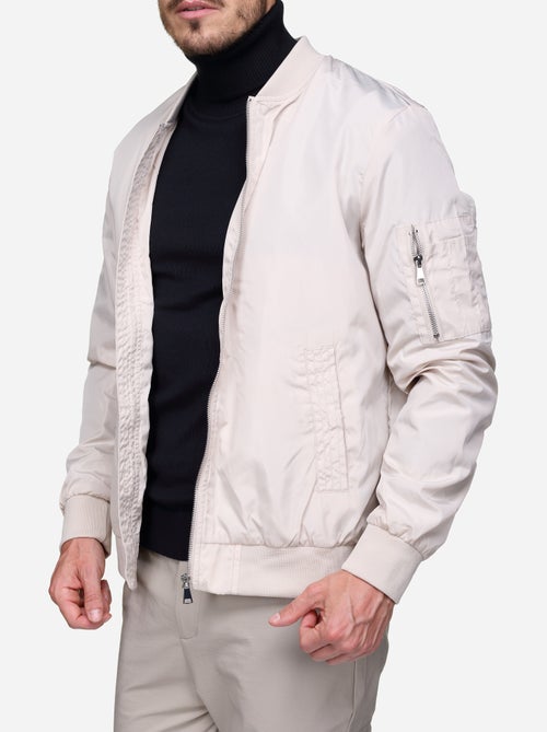 Blouson satin uni - Frilivin - Kiabi