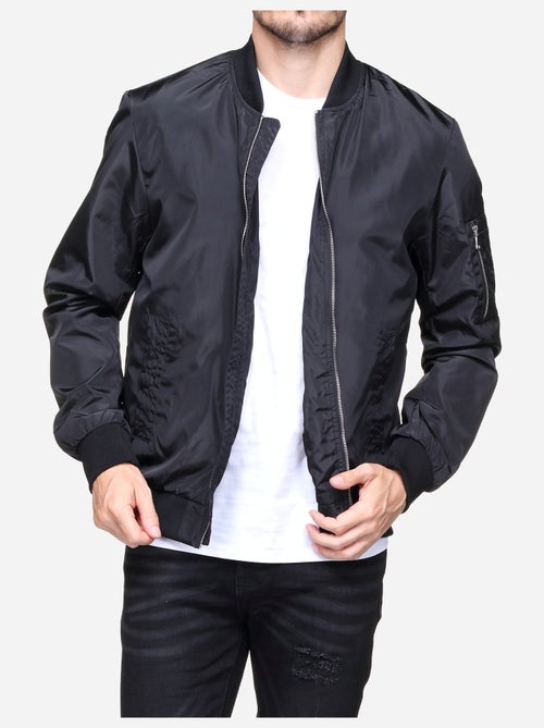 Blouson satin uni - Frilivin - Kiabi Blouson satin uni - Frilivin - Kiabi