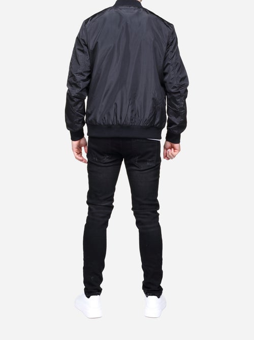 Blouson satin uni - Frilivin - Kiabi Blouson satin uni - Frilivin - Kiabi