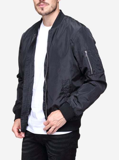 Blouson satin uni - Frilivin - Kiabi Blouson satin uni - Frilivin - Kiabi