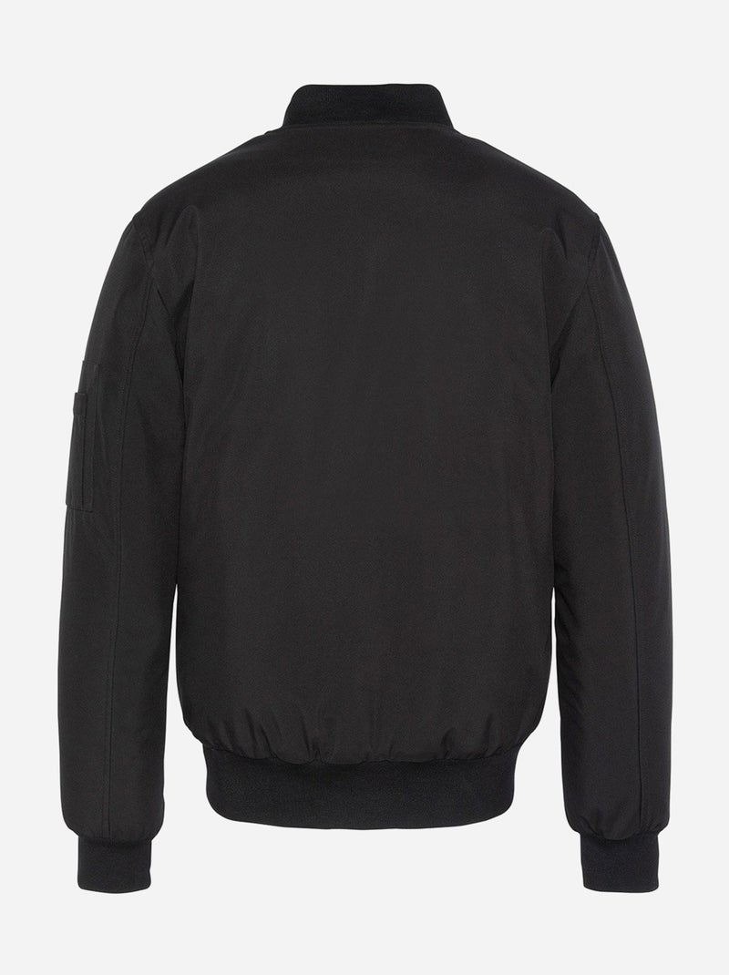 Blouson Schott style bomber Noir - Kiabi