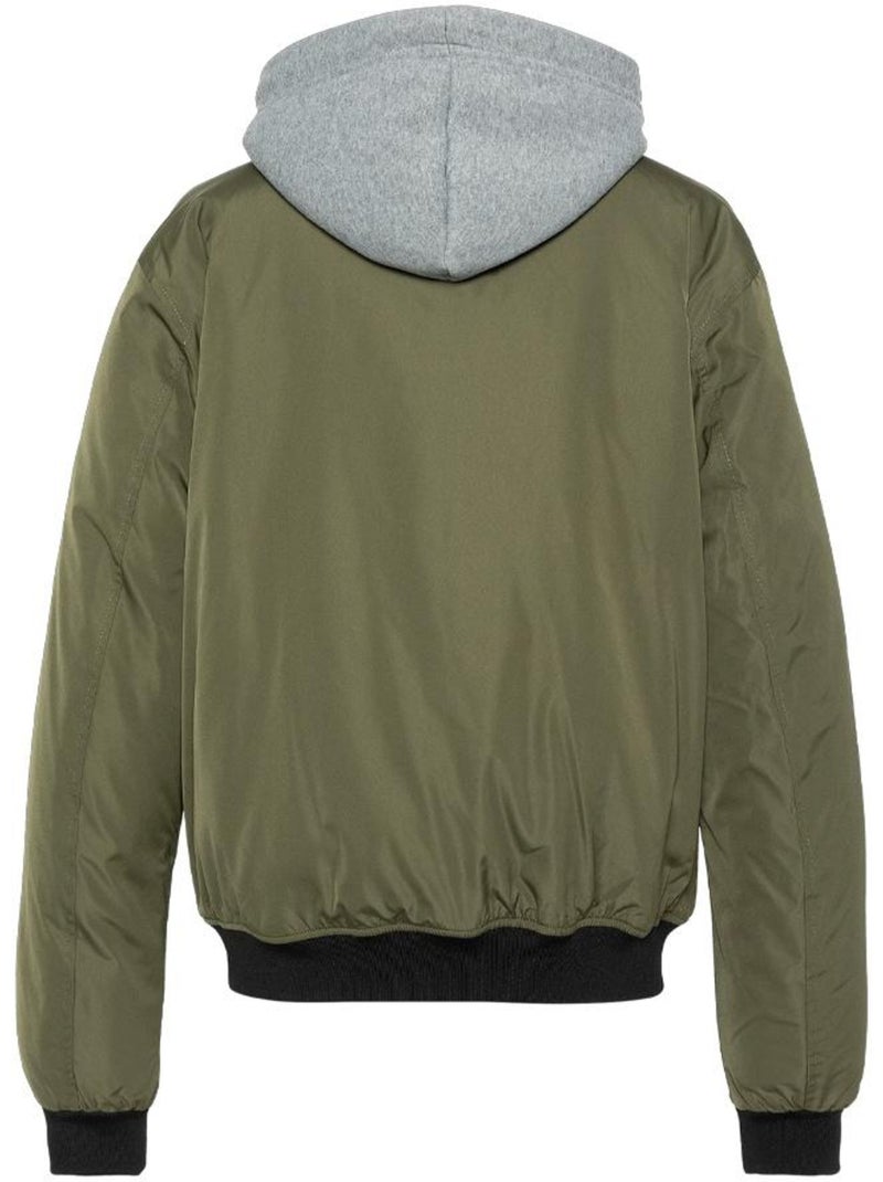 Blouson Schott Vert kaki clair - Kiabi