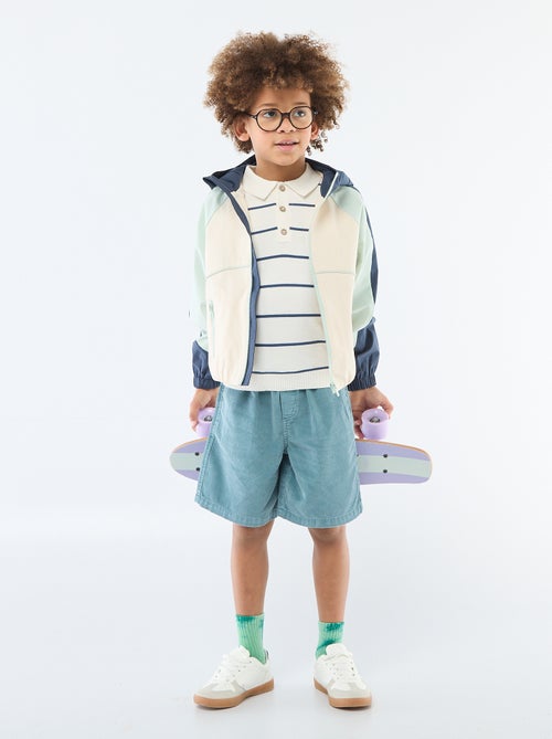 Blouson sportswear à capuche - Kiabi