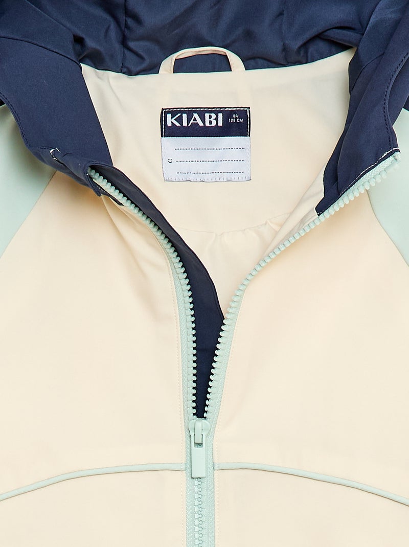 Blouson sportswear à capuche Blanc - Kiabi