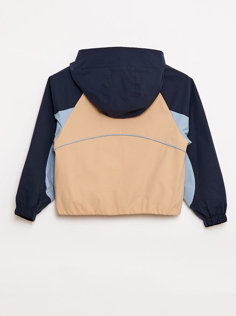 Blouson sportswear à capuche Blanc - Kiabi
