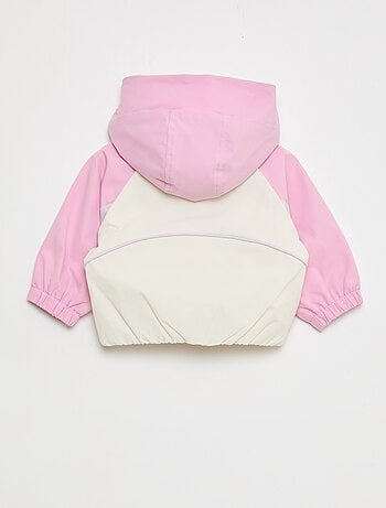 Blouson sportswear zippé à capuche