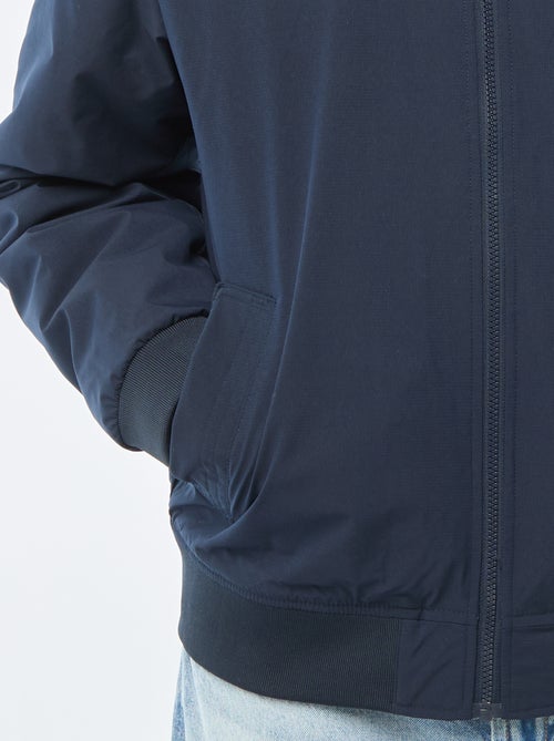 Blouson style aviateur avec poche zippée sur la manche - Kiabi