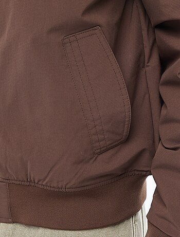 Blouson style aviateur avec poche zippée sur la manche