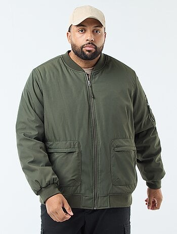 Blouson style aviateur effet satiné