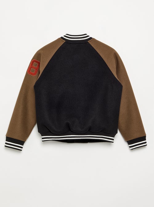 Blouson style campus américain - Kiabi