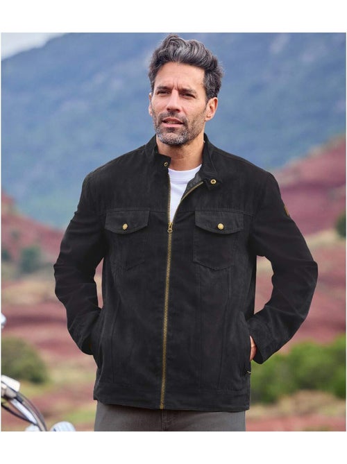 Blouson Suédine Arizona - ATLAS FOR MEN - Kiabi Blouson Suédine Arizona - ATLAS FOR MEN - Kiabi
