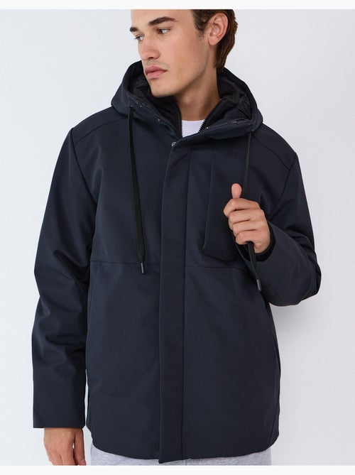 Blouson technique à capuche, mo fashion - Kiabi