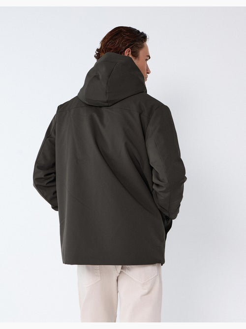 Blouson technique à capuche, mo fashion - Kiabi