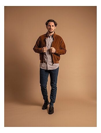 Blouson teddy velours zelgin