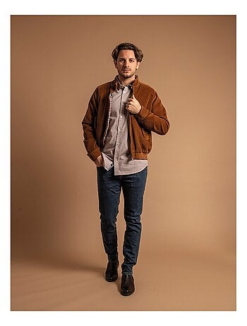 Blouson teddy velours zelgin