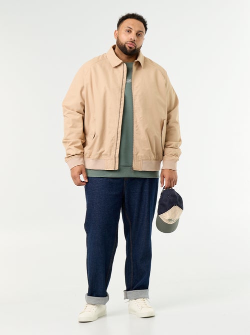 Blouson uni court - Kiabi