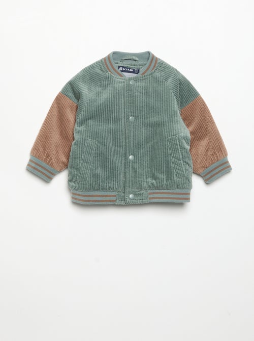 Blouson van ribfluweel - Kiabi