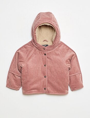 Blouson velours côtelé