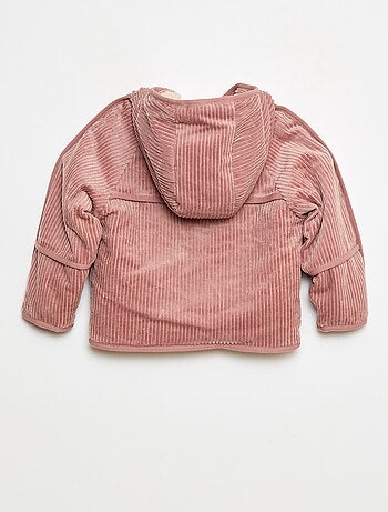 Blouson velours côtelé