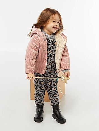 Blouson velours côtelé