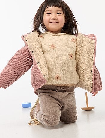 Blouson velours côtelé