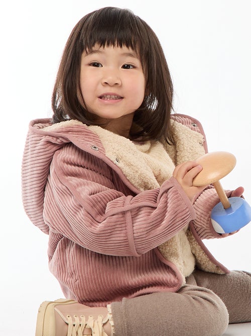 Blouson velours côtelé - Kiabi