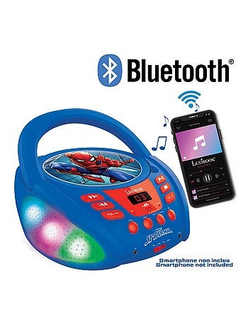 Bluetooth® cd-speler spider-man met lichteffecten
