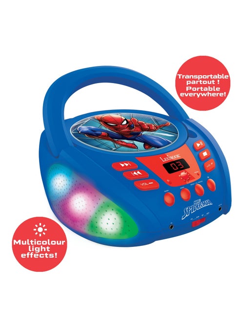 Bluetooth® cd-speler spider-man met lichteffecten - Kiabi