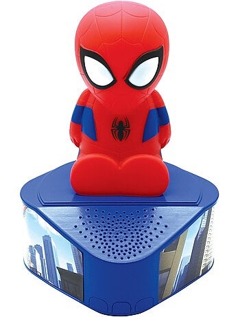 Bluetooth luidspreker met spiderman lichtgevend figuurtje