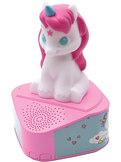 Bluetooth luidspreker met unicorn lichtgevend figuurtje - Kiabi Bluetooth luidspreker met unicorn lichtgevend figuurtje - Kiabi