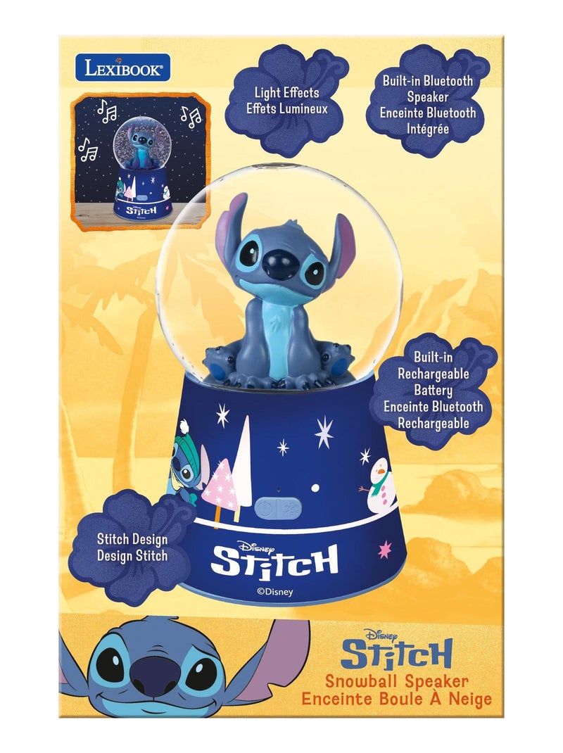 Bluetooth luidspreker sneeuwbol stitch Blauw - Kiabi