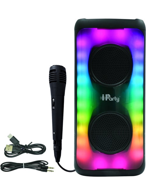 Bluetooth®-speaker met vlameffect en microfoon – groot formaat - Kiabi Bluetooth®-speaker met vlameffect en microfoon – groot formaat - Kiabi