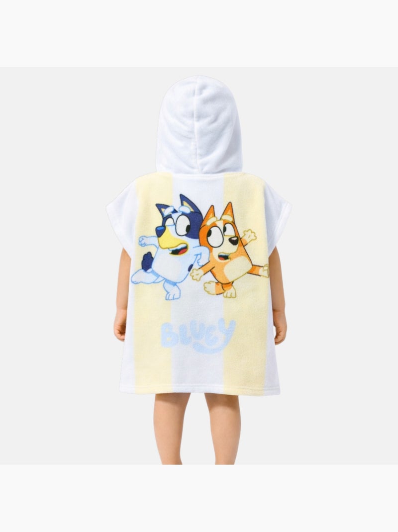 Bluey - Poncho de bain garçon Bleu - Kiabi