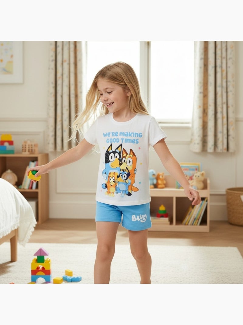 Bluey - Set  meisje Blauw - Kiabi
