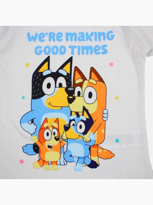 Bluey - T-shirt personnage avec son short assorti - Kiabi Bluey - T-shirt personnage avec son short assorti - Kiabi