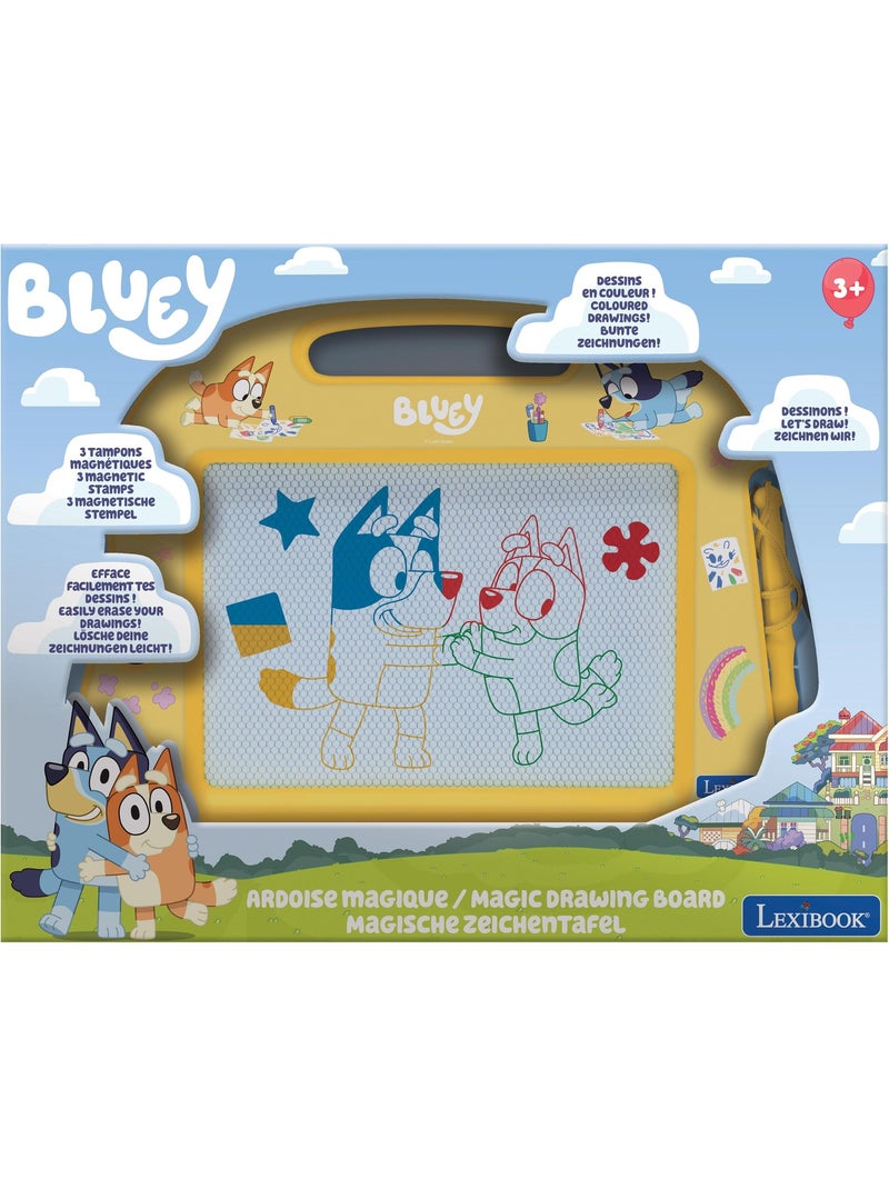 Bluey magnetisch meerkleurig tekenbord met accessoires a5 formaat N.v.t. - Kiabi