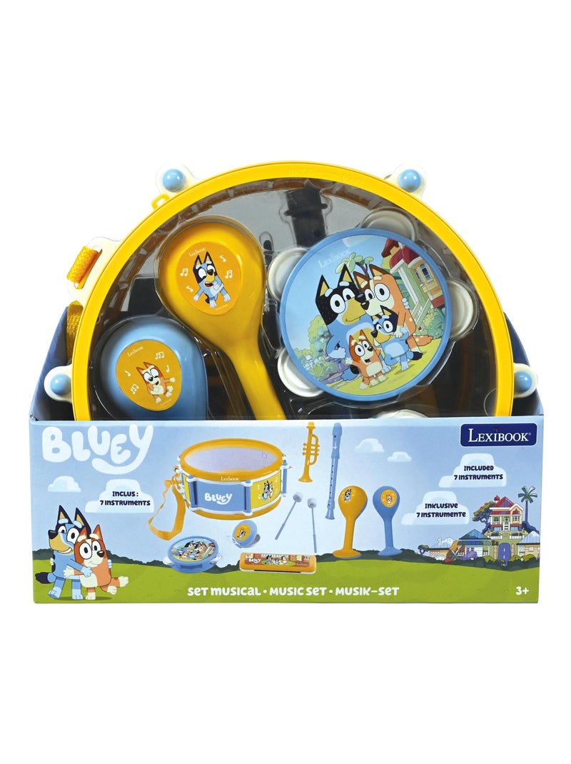 Bluey muziekset 7 stuks Blauw - Kiabi