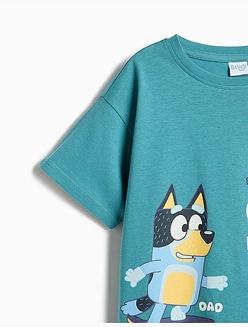 'Bluey' print T-shirt, MO Fashion