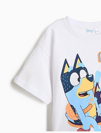 'bluey' print t-shirt, mo fashion