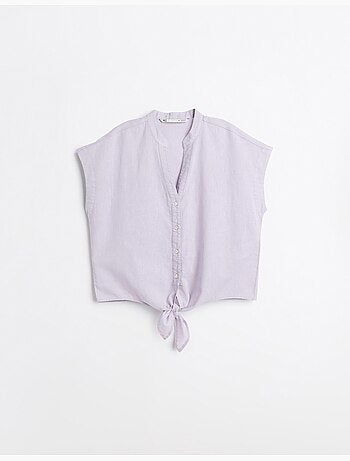 Blus met linnen, MO Fashion