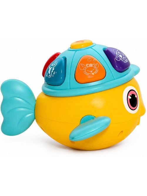 Bo jungle | jouet d'éveil musical sons et lumières poisson clown - Kiabi