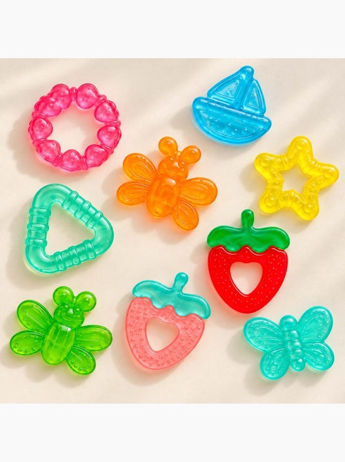 Bo jungle | lot de 2 anneaux de dentition réfrigérants fraise - Kiabi Bo jungle | lot de 2 anneaux de dentition réfrigérants fraise - Kiabi