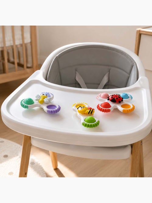 Bo jungle | lot de toupies à ventouse bébé pour l'éveil sensoriel et la motricité - Kiabi