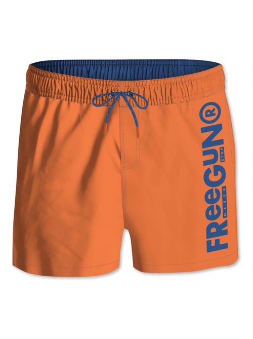 Boardshort court enfant ceinture tout-élastiquée freegun - Kiabi Boardshort court enfant ceinture tout-élastiquée freegun - Kiabi
