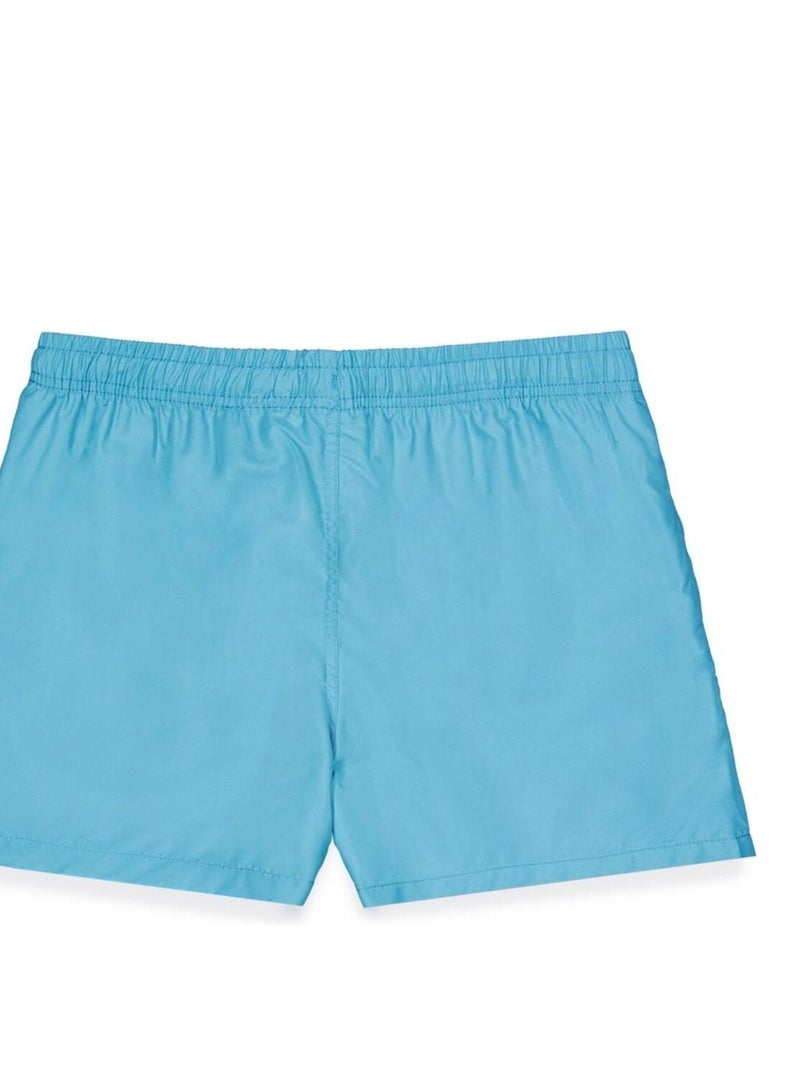 Boardshort court garçon avec ceinture demi-élastiquée freegun Bleu - Kiabi