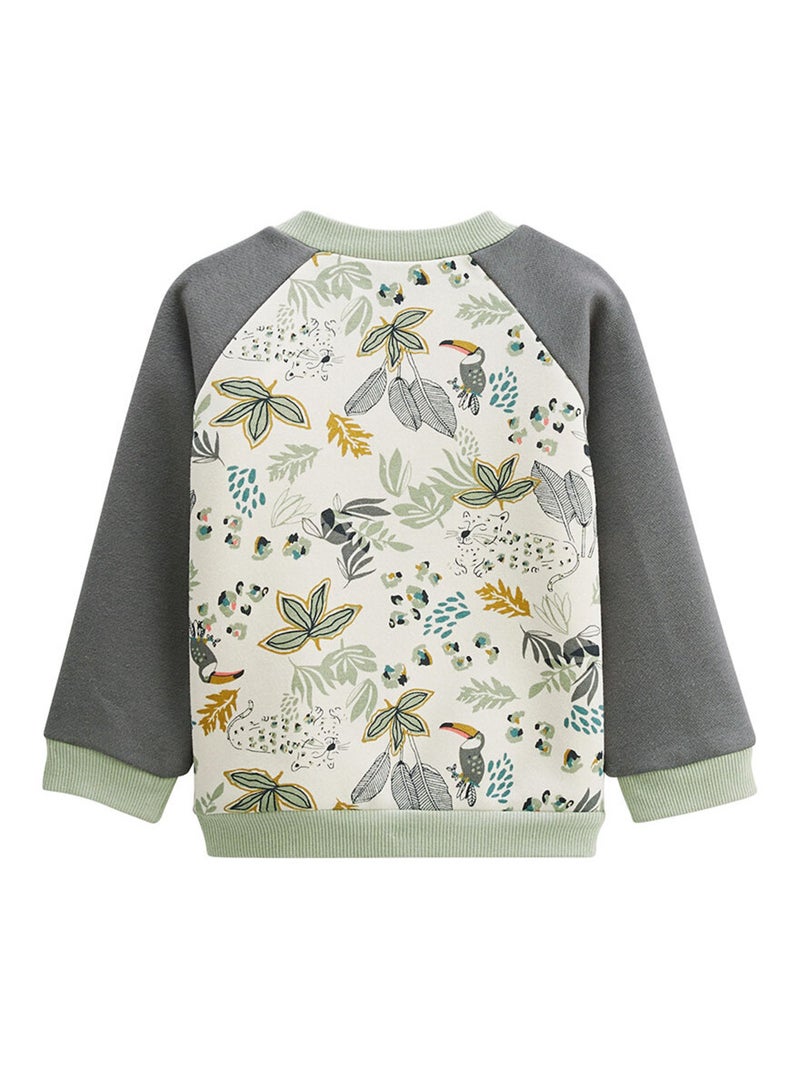 Boavista fleece sweater en broek set voor kinderen Kaki - Kiabi